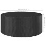 Schwarzer Couchtisch aus synthetischem Rattan 68x68x30 cm von vidaXL, Gartentische - Ref: Foro24-310467, Preis: 90,05 €, Raba...