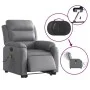 Sillón de masaje elevable eléctrico cuero sintético gris de , Sillones - Ref: Foro24-3205066, Precio: 357,94 €, Descuento: %