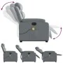 Sillón de masaje elevable eléctrico cuero sintético gris de , Sillones - Ref: Foro24-3205066, Precio: 357,94 €, Descuento: %