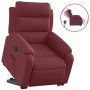 Electric reclining and lift fabric armchair in burgundy red. by , Armchairs - Ref: Foro24-3205007, Price: 370,22 €, Discount: %