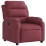 Electric reclining armchair in burgundy fabric by , Armchairs - Ref: Foro24-3204959, Price: 288,65 €, Discount: %