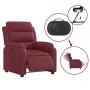 Electric reclining armchair in burgundy fabric by , Armchairs - Ref: Foro24-3204959, Price: 288,65 €, Discount: %