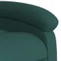 Dark green electric reclining armchair in fabric. by , Armchairs - Ref: Foro24-3204074, Price: 230,73 €, Discount: %
