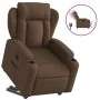 Sillón eléctrico reclinable elevable de tela marrón de , Sillones - Ref: Foro24-3204510, Precio: 332,65 €, Descuento: %