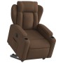 Sillón eléctrico reclinable elevable de tela marrón de , Sillones - Ref: Foro24-3204510, Precio: 319,27 €, Descuento: %