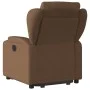 Sillón eléctrico reclinable elevable de tela marrón de , Sillones - Ref: Foro24-3204510, Precio: 332,65 €, Descuento: %