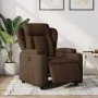 Sillón reclinable eléctrico de tela marrón de , Sillones - Ref: Foro24-3204462, Precio: 249,47 €, Descuento: %