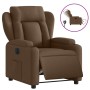 Electric brown fabric recliner by , Armchairs - Ref: Foro24-3204462, Price: 250,99 €, Discount: %
