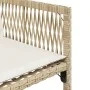 Gartenstühle mit Kissen, 4 Stück, aus synthetischem Rattan in Beige. von , Gartenstühle - Ref: Foro24-365021, Preis: 183,25 €...