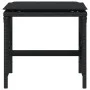 Gartenhocker mit Kissen, 4 Stück, PE-Rattan, Schwarz, 41x41x36cm. von , Hocker für den Außenbereich - Ref: Foro24-365056, Pre...