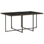 Garten-Essgruppe, 7-teilig, mit braunen Polstern aus synthetischem Rattan. von , Gartensets - Ref: Foro24-3211449, Preis: 382...