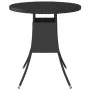 Synthetic black rattan garden table 70x70x73 cm by vidaXL, Garden tables - Ref: Foro24-310465, Price: 89,83 €, Discount: %