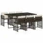 Set comedor de jardín 7 pzas con cojines ratán sintético marrón de , Conjuntos de jardín - Ref: Foro24-3211629, Precio: 474,3...