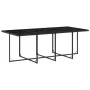 Garden dining set with 13-piece black synthetic rattan cushions. by , Garden sets - Ref: Foro24-3211759, Price: 848,65 €, Dis...