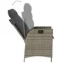 5-piece garden dining set with gray synthetic rattan cushions by , Garden sets - Ref: Foro24-3213079, Price: 709,91 €, Discou...