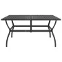 Anthracite gray steel garden table 140x80x72 cm by vidaXL, Garden tables - Ref: Foro24-312169, Price: 159,65 €, Discount: %