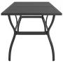 Anthracite gray steel garden table 140x80x72 cm by vidaXL, Garden tables - Ref: Foro24-312169, Price: 159,65 €, Discount: %