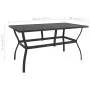 Anthracite gray steel garden table 140x80x72 cm by vidaXL, Garden tables - Ref: Foro24-312169, Price: 159,65 €, Discount: %