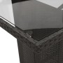 Garten-Essgruppe 9-teilig mit schwarzen Polstern aus synthetischem Rattan. von , Gartensets - Ref: Foro24-3212055, Preis: 888...