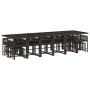 Gartenmöbel-Set, 17-teilig, mit braunen Kissen aus synthetischem Rattan. von , Gartensets - Ref: Foro24-3211545, Preis: 879,9...