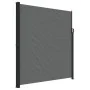 Retractable side awning in anthracite gray, 220x300 cm. by , Umbrellas - Ref: Foro24-4004383, Price: 109,83 €, Discount: %
