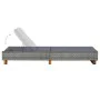 Lounger with gray synthetic rattan cushion by vidaXL, Loungers - Ref: Foro24-310473, Price: 155,21 €, Discount: %