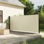 Retractable cream side awning 180x500 cm by , Umbrellas - Ref: Foro24-4004445, Price: 98,78 €, Discount: %