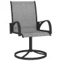 Gartendrehstühle 2 Stück Textilene und grauer Stahl von vidaXL, Gartenstühle - Ref: Foro24-312167, Preis: 199,24 €, Rabatt: %