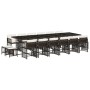 Gartenmöbel-Set, 17-teilig, mit braunen Kissen aus synthetischem Rattan. von , Gartensets - Ref: Foro24-3211725, Preis: 996,1...