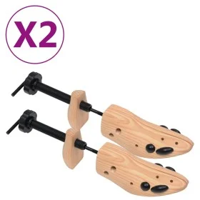 Schuhspanner 2 Paar aus massivem Kiefernholz Nr. 41-46 von vidaXL, Schuhleisten und -tragen - Ref: Foro24-30173, Preis: 41,97...