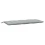 Kissen für Gartenbank aus hellgrauem Melange-Stoff 120x50x7 cm. von , Kissen für Stühle und Sofas - Ref: Foro24-4002542, Prei...