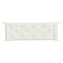 Cushions for garden bench 2 units cream melange fabric 150x50x7 cm by , Cushions for chairs and sofas - Ref: Foro24-4002610, ...