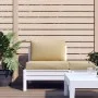 Cojines para sofá de palets 2 uds tela beige melange de , Cojines para sillas y sofás - Ref: Foro24-4002644, Precio: 48,70 €,...