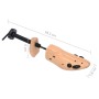 Schuhspanner 2 Paar aus massivem Kiefernholz Nr. 41-46 von vidaXL, Schuhleisten und -tragen - Ref: Foro24-30173, Preis: 46,61...