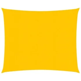 Rectangular HDPE yellow shade sail 160 g/m² 2x2.5 m by , Umbrellas - Ref: Foro24-311556, Price: 21,73 €, Discount: %