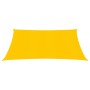 Rectangular HDPE yellow shade sail 160 g/m² 2x2.5 m by , Umbrellas - Ref: Foro24-311556, Price: 22,00 €, Discount: %
