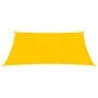 Rectangular HDPE yellow shade sail 160 g/m² 2x2.5 m by , Umbrellas - Ref: Foro24-311556, Price: 21,73 €, Discount: %