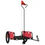 Bicycle trailer made of Oxford fabric and red and black iron. by , Bicycle trailers - Ref: Foro24-94195, Price: 102,73 €, Dis...