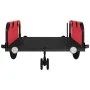Remolque para bicicletas tela Oxford y hierro rojo y negro de , Remolques para bicicletas - Ref: Foro24-94195, Precio: 102,73...