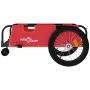 Bicycle trailer made of Oxford fabric and red and black iron. by , Bicycle trailers - Ref: Foro24-94195, Price: 102,73 €, Dis...