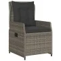 5-piece garden dining set with gray synthetic rattan cushions by , Garden sets - Ref: Foro24-3262857, Price: 654,79 €, Discou...