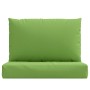 Cojines para sofá de palets 2 uds tela verde melange de , Cojines para sillas y sofás - Ref: Foro24-4002646, Precio: 39,51 €