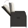 5-piece garden furniture set with black synthetic rattan cushions by , Garden sets - Ref: Foro24-3262829, Price: 564,60 €, Di...