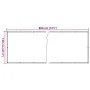 Graue PVC-Sichtschutzmatte für den Garten 800x120 cm von , Zaunpaneele - Ref: Foro24-4005497, Preis: 37,58 €, Rabatt: %