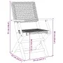 Gartenstühle 2 Stück Massivholz Akazie Rattan PE Beige von , Gartenstühle - Ref: Foro24-367665, Preis: 132,66 €, Rabatt: %