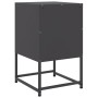 Nachttische 2 Stück, Schwarz, aus Stahl, 36x39x60,5 cm. von , Nachttische - Ref: Foro24-846459, Preis: 121,02 €, Rabatt: %
