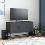 TV-Möbel aus anthrazitgrauem Stahl, 100,5x39x60,5 cm. von , TV-Möbel - Ref: Foro24-846478, Preis: 76,75 €, Rabatt: %