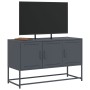 TV-Möbel aus anthrazitgrauem Stahl, 100,5x39x60,5 cm. von , TV-Möbel - Ref: Foro24-846478, Preis: 76,75 €, Rabatt: %