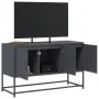 TV stand in anthracite gray steel, 100.5x39x60.5 cm by , TV Furniture - Ref: Foro24-846478, Price: 75,98 €, Discount: %