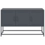 TV-Möbel aus anthrazitgrauem Stahl, 100,5x39x60,5 cm. von , TV-Möbel - Ref: Foro24-846478, Preis: 76,75 €, Rabatt: %